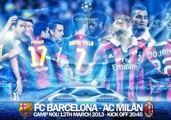 FC BARCELONA _ AC MILAN