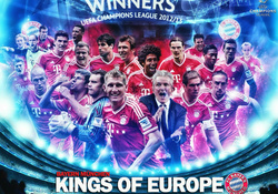 Bayern Munich Champions League wallpaper 2013