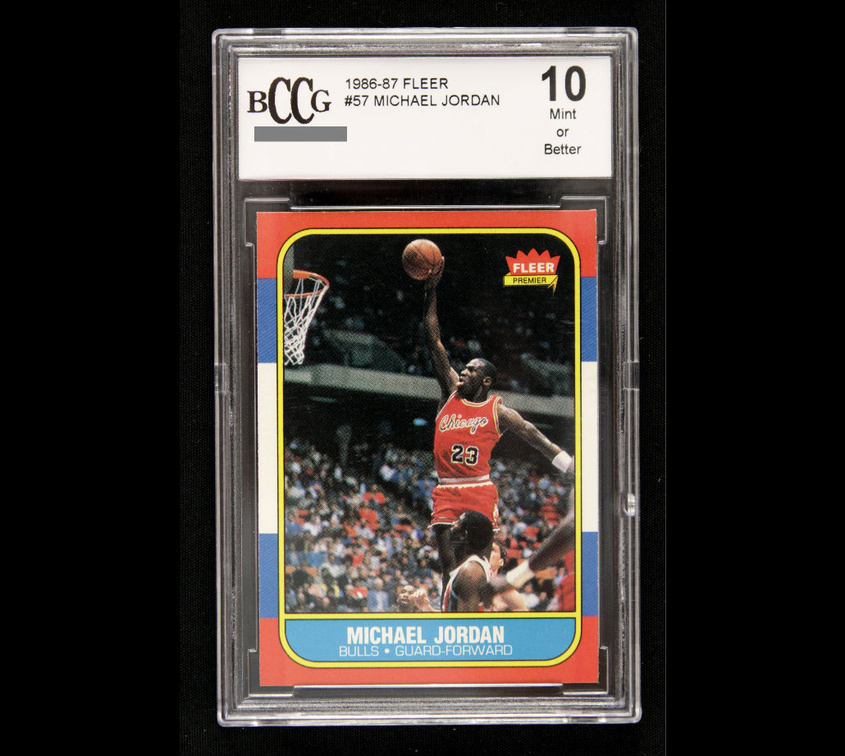 Michael Jordan 1986_1987 Fleer Rookie Card