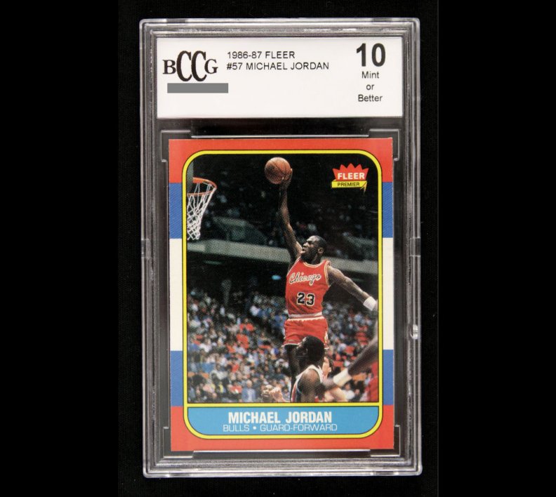 Michael Jordan 1986_1987 Fleer Rookie Card