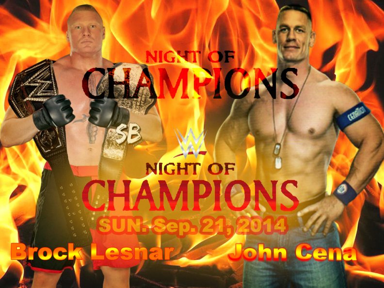 WWE Night Of Champions 2014