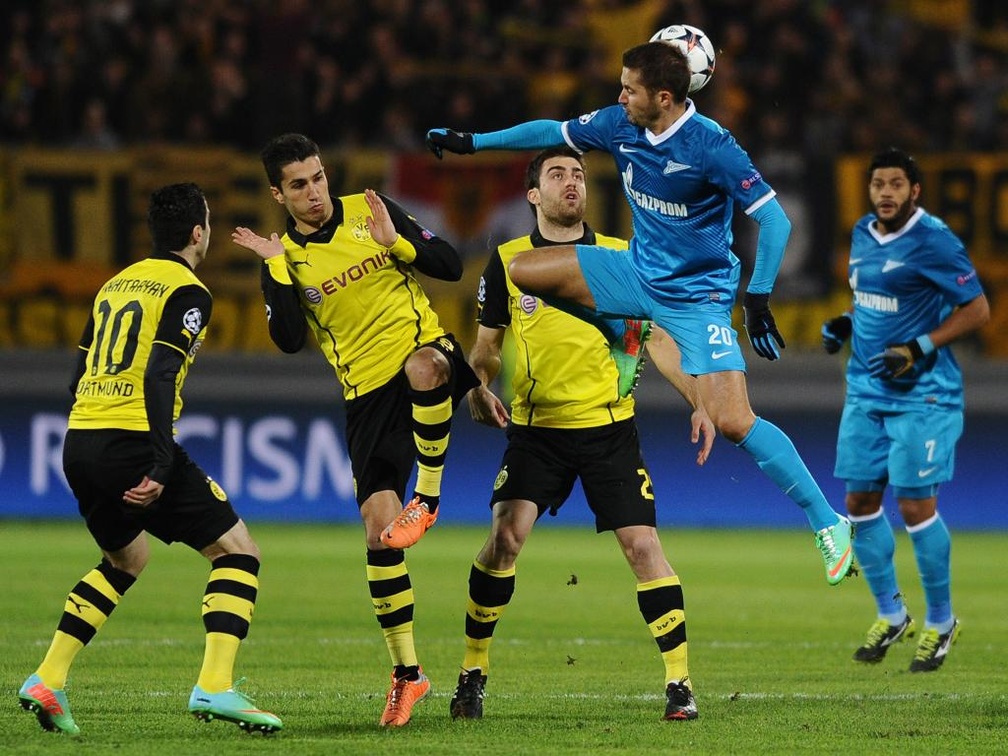 Zenit Vs. Borussia Dortmund