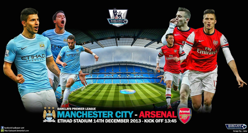 Manchester City v Arsenal Wallpaper