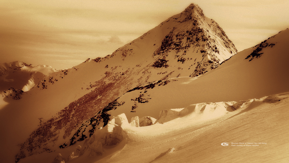 Mountain Glacier by Stewart Hamilton