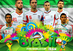 IRAN  WORLD CUP 2014 WALLPAPER