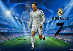 Cristiano Ronaldo Champions League Wallpaper