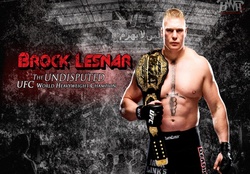 UFC Heavyweight Champ Brock Lesnar