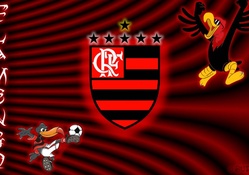 Wallpaper Flamengo Com Mascote