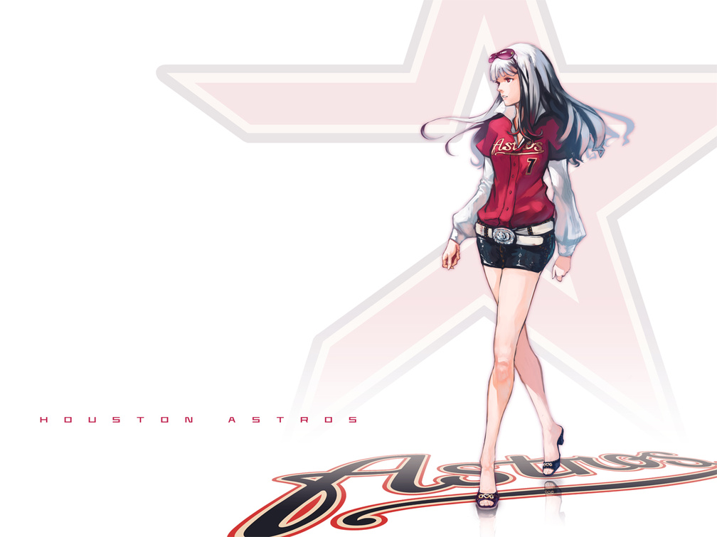 Houston Astros Anime Girl