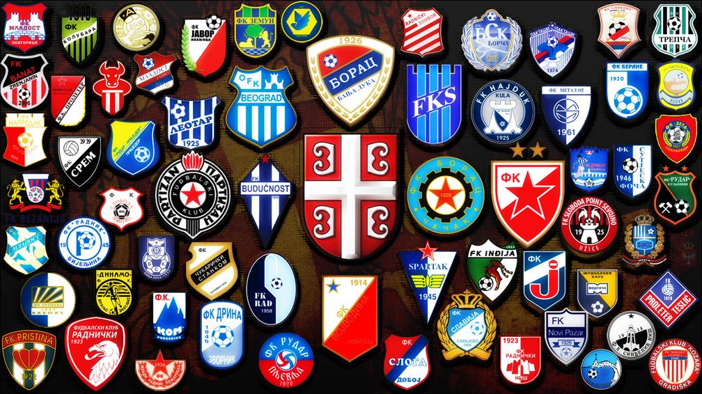 Српски фудбалски клубови _ Serbian footbal clubs