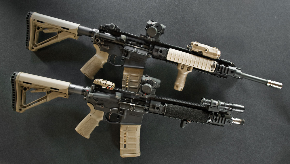 SBR (short barrel rifler) assault rifler