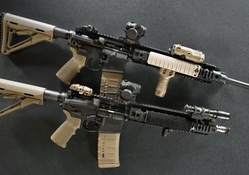 SBR (short barrel rifler) assault rifler