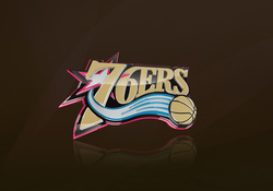 Philadelphia 76ers 3D Logo 