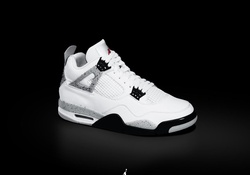 KICKZ: Jordans _ Retro IIII (white / cement)