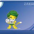 Zakumi Soccer Mascot