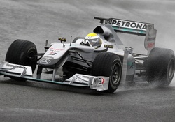 Nico Rosberg Wet