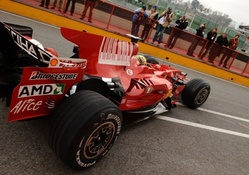 Valentino Rossi F1 Test