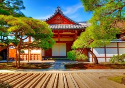 a lovely japanese pagoda house