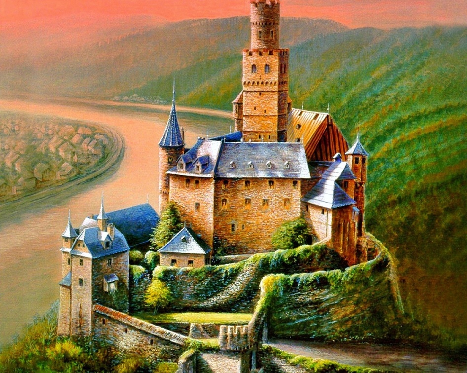 'Marksburg Castle _ Germany'