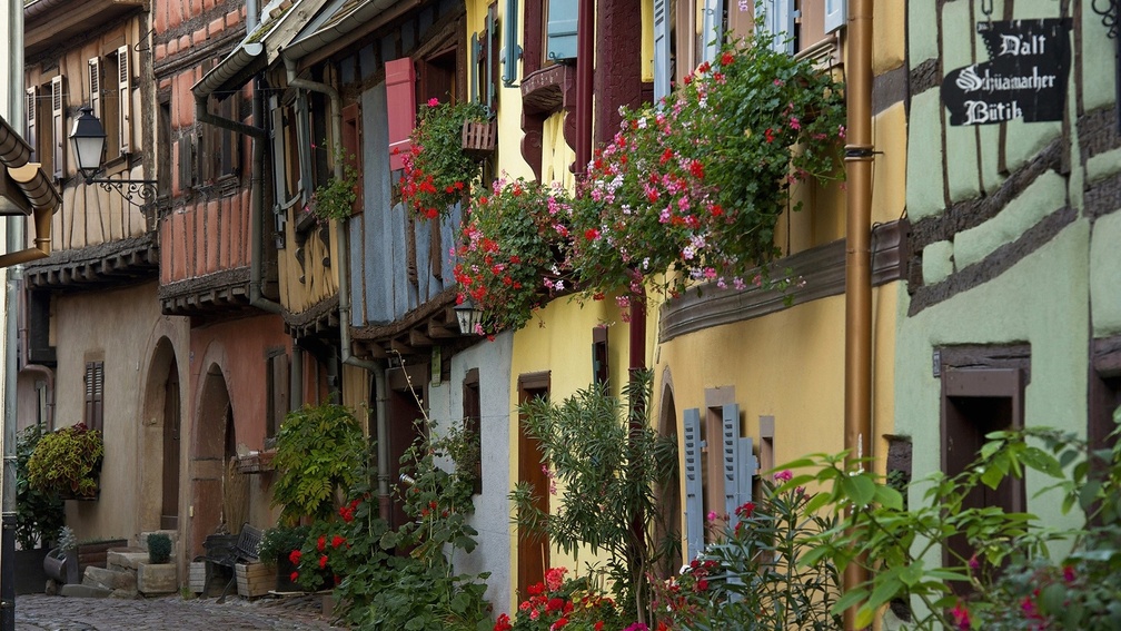 Colorful Row Houses