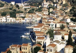 City on the Coast of Greece