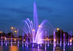Purple Fountain