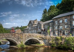 beautiful town in north west wales