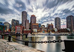 Cityscape of Boston, Massachusett