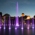Dancing Purple Fountain