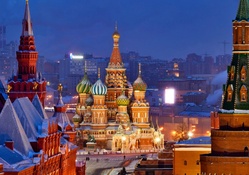 Saint Basil's Cathedral in Moscow