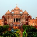 hindu temple of akshardham in delhi india