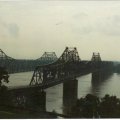 truss bridge over mississippi river