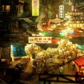 chinese street market