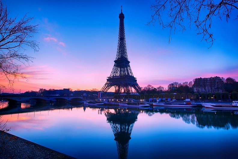 Eiffel Tower Reflection