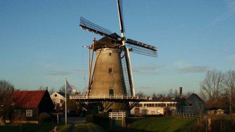 windmill in Holland