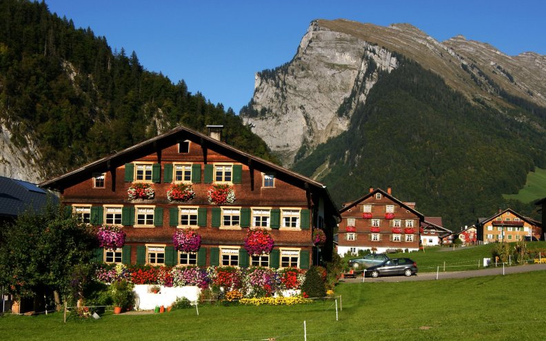 Small Hotel in the Mountains