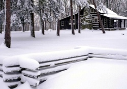 Cabin in Winter