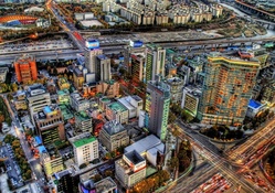 superb cityscape of seoul south korea hdr