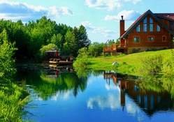 Peaceful cabin