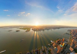 panorama of new jersey across the hudson river