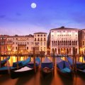 Venice under a Full Moon