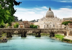*** ITALY _ St. Angelo Bridge in Rome ***