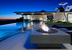 contemporary dream villa in california