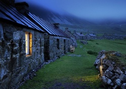 Stone Houses in the Valley