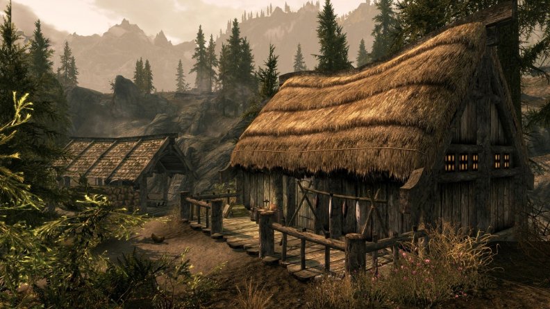 Medieval Huts