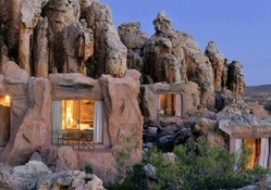 Cave Hotel in Africa