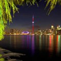 Nightscape of Toronto, Canada