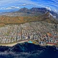 fabulous aerial view of cape town s. africa hdr