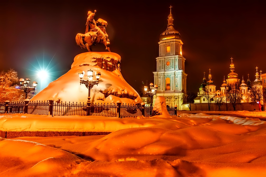 Winter _ Kiev _ Ukraine