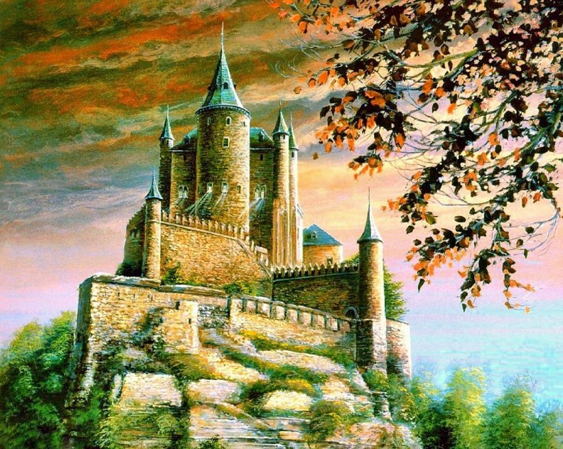 'Alcazar Castle _ Spain'